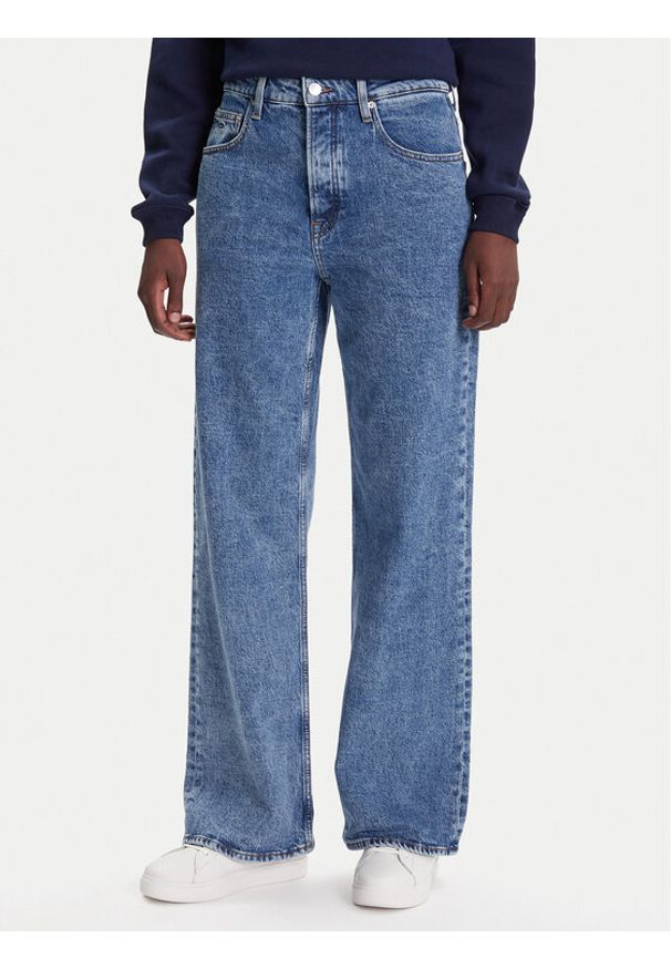 Tommy Jeans Jeansy Mia DW0DW20491 Niebieski Relaxed Fit. Kolor: niebieski