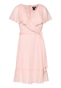 DKNY Sukienka letnia DD1BE436 Różowy Regular Fit. Okazja: na co dzień. Kolor: różowy. Materiał: syntetyk. Sezon: lato. Typ sukienki: proste. Styl: casual #5