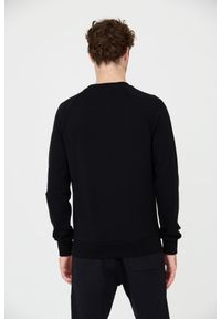 Balmain - BALMAIN Czarna bluza Printed Sweatshirt. Kolor: czarny #6