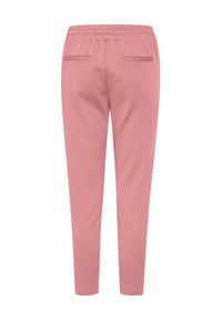 ICHI Spodnie materiałowe 20104757 Różowy Slim Fit. Kolor: różowy. Materiał: syntetyk #6