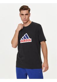 Adidas - adidas T-Shirt Future Icons Badge of Sport IS9596 Czarny Loose Fit. Kolor: czarny. Materiał: bawełna. Styl: sportowy