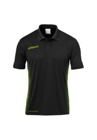 UHLSPORT - Koszulka polo dla dzieci Uhlsport Score. Typ kołnierza: polo. Kolor: wielokolorowy, czarny, zielony. Sport: piłka nożna, fitness #1
