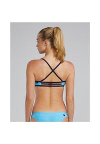 Góra bikini damskie TYR Trinity Top - Lapped. Kolor: niebieski