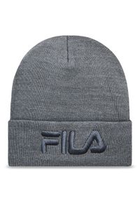 Fila Czapka Bukoba Slouchy FCU0032 Szary. Kolor: szary. Materiał: materiał, bawełna