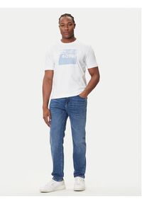 BOSS T-Shirt Te_Wheel 50546381 Biały Regular Fit. Kolor: biały. Materiał: bawełna #4