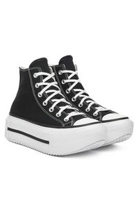 Converse Trampki Chuck Taylor All Star Lift Double Stack A12975C Czarny. Kolor: czarny. Materiał: materiał #3