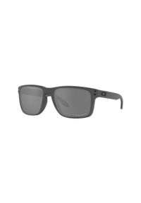 Oakley - Okulary przeciwsłoneczne z polaryzacją Holbrook XL - czarne. Kolor: szary