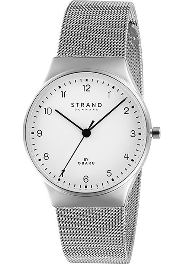 Zegarek Strand Zegarek damski Strand S717LXCWMC-DG srebrny. Kolor: srebrny