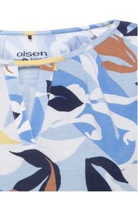 Olsen Bluzka 11104500 Niebieski Regular Fit. Kolor: niebieski #2