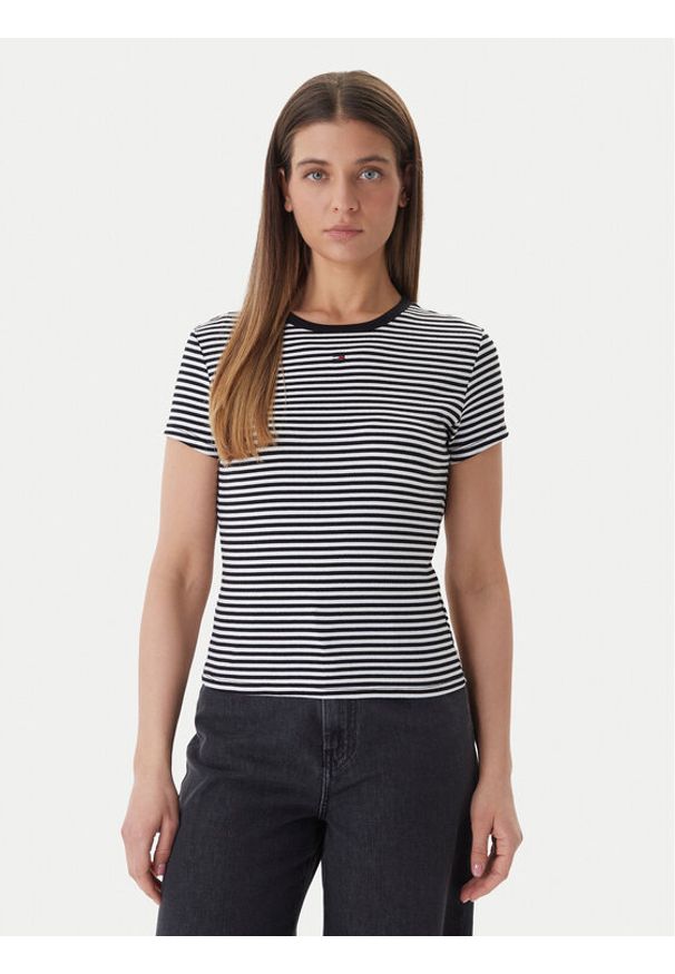 Tommy Jeans Komplet t-shirtów DW0DW21430 Kolorowy Slim Fit. Materiał: bawełna. Wzór: kolorowy