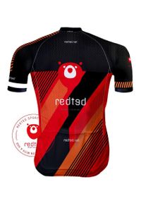 Camisola de ciclismo Vermelha - REDTED. Kolor: wielokolorowy. Materiał: poliester