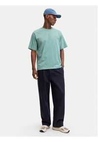 Jack & Jones T-Shirt Earchive 12287990 Turkusowy Regular Fit. Kolor: turkusowy. Materiał: bawełna #5