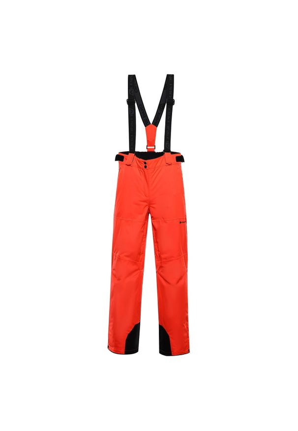 ALPINE PRO - Spodnie damskie narciarskie snowboardowe 10.000 Alpine Pro Edesa 2. Kolor: czerwony. Sezon: zima. Sport: snowboard, narciarstwo