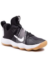 Nike Buty halowe React Hyperset CI2955 010 Czarny. Kolor: czarny. Materiał: materiał