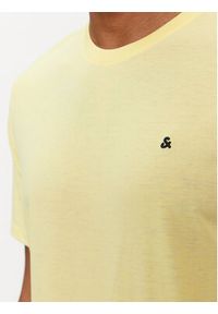 Jack & Jones - Jack&Jones T-Shirt Paulos 12245087 Żółty Standard Fit. Kolor: żółty. Materiał: bawełna