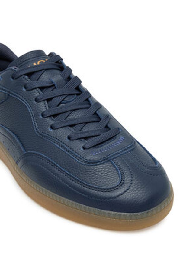 HOFF Sneakersy Alley 22562608 Granatowy. Kolor: niebieski. Materiał: skóra, zamsz
