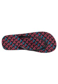Japonki basenowe damskie Fila Troy Slipper. Kolor: czarny. Styl: sportowy