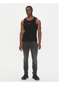 Hugo - HUGO Tank top Dapota 50542089 Czarny Slim Fit. Kolor: czarny. Materiał: bawełna #5