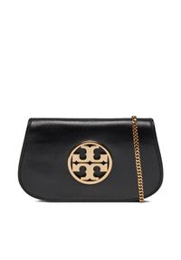 Tory Burch Torebka Reva Clutch 152250 Czarny. Kolor: czarny. Materiał: skórzane #1