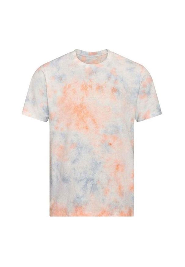 AWDIS - Męska Koszulka Tie Dye. Kolor: szary