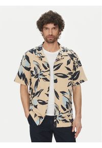 Only & Sons Koszula Piero 22034082 Beżowy Relaxed Fit. Kolor: beżowy. Materiał: bawełna