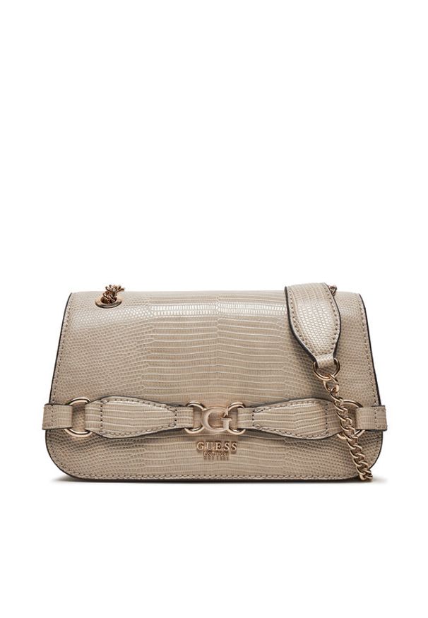 Guess Torebka 165865 Beżowy. Kolor: beżowy. Materiał: skórzane