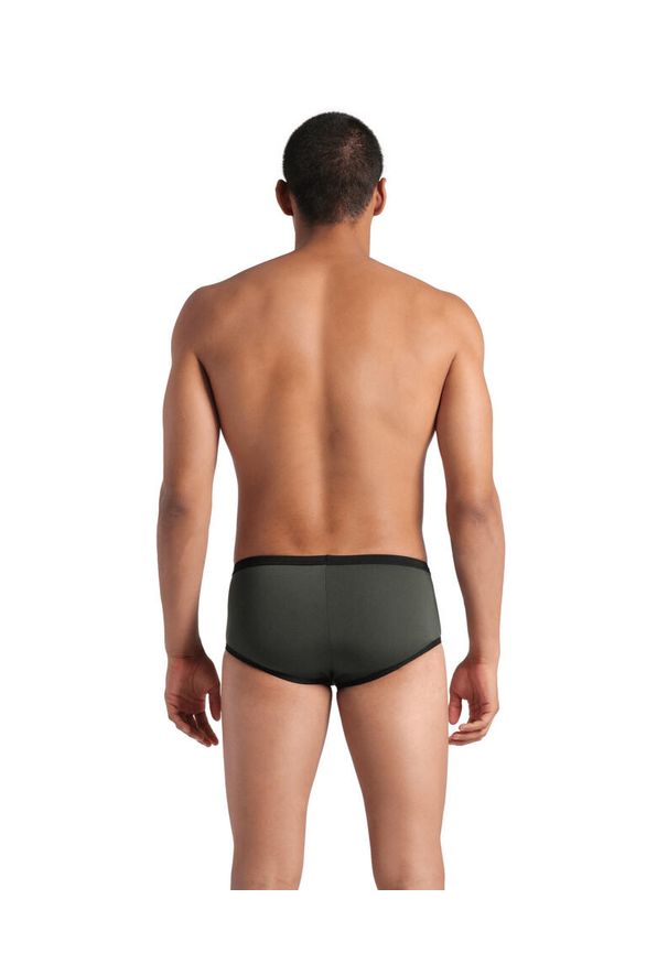 Szorty Kąpielowe Arena One Low Waist Short Big Logo. Kolor: zielony, czarny