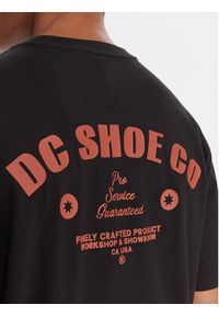 DC T-Shirt Pro Service EDYZT04370 Czarny Heritage Fit. Kolor: czarny. Materiał: bawełna