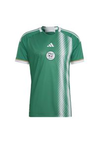 Adidas - Algeria 22 Away Jersey. Kolor: zielony, wielokolorowy, biały. Materiał: jersey