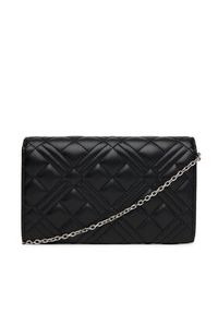 Love Moschino - LOVE MOSCHINO Torebka JC4248PP0MLA000B Czarny. Kolor: czarny. Materiał: skórzane