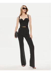 Elisabetta Franchi Body BO-012-42E2-5981 Czarny Slim Fit. Kolor: czarny. Materiał: syntetyk #5