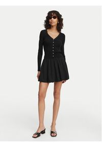 only - ONLY Spódnica mini Aris 15364184 Czarny Regular Fit. Kolor: czarny. Materiał: wiskoza #5