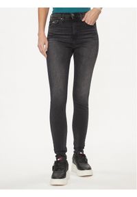 Tommy Jeans Jeansy Sylvia DW0DW17593 Czarny Skinny Fit. Kolor: czarny