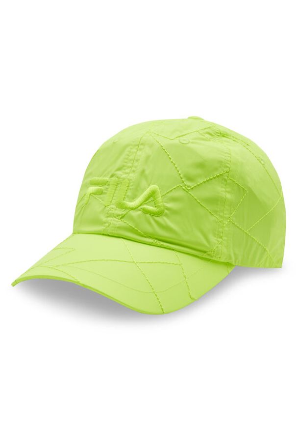 Fila Czapka z daszkiem Buzau Graphic FCU0031 Zielony. Kolor: zielony. Materiał: poliester, materiał