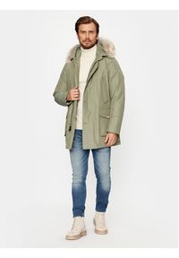 Woolrich Kurtka puchowa Arctic CFWOOU0482MRUT0001 Zielony Regular Fit. Kolor: zielony. Materiał: bawełna #3