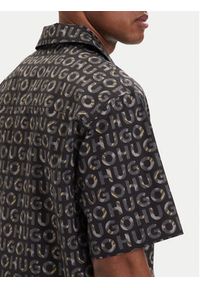 Hugo - HUGO Koszula Espino 50560606 Kolorowy Oversize. Materiał: bawełna. Wzór: kolorowy #5