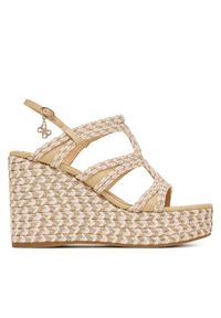 Guess Sandały FLJERS FAB04 Beżowy. Kolor: beżowy. Materiał: materiał #1