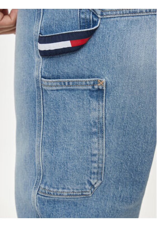 Tommy Jeans Jeansy Skater DM0DM20201 Niebieski Loose Fit. Kolor: niebieski