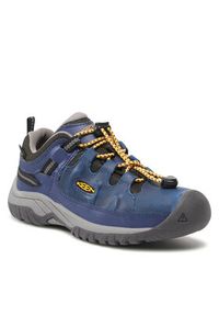 keen - Keen Trekkingi Targhee Low Wp 1026293 Granatowy. Kolor: niebieski. Materiał: skóra. Sport: turystyka piesza #4