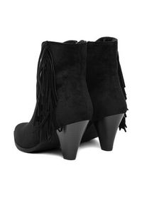 DeeZee Botki CEO-R25AW09076 Czarny. Kolor: czarny. Materiał: materiał #3