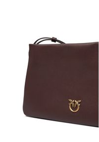 Pinko - PINKO Torebka Triplet Mini AI 25-26 PLTT 105883 A0QO Bordowy. Kolor: czerwony. Materiał: skórzane #5