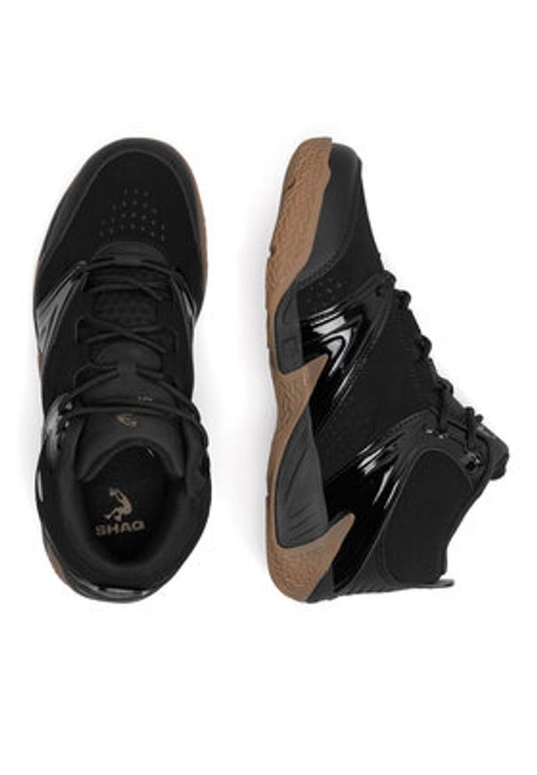 Shaq Sneakersy CEO-DEVASTATOR AQ95010M-B Czarny. Kolor: czarny. Materiał: skóra