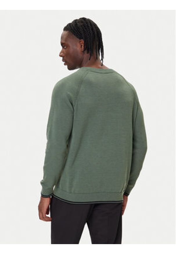 BOSS Sweter K_Zone CN 50541938 Zielony Regular Fit. Kolor: zielony. Materiał: syntetyk