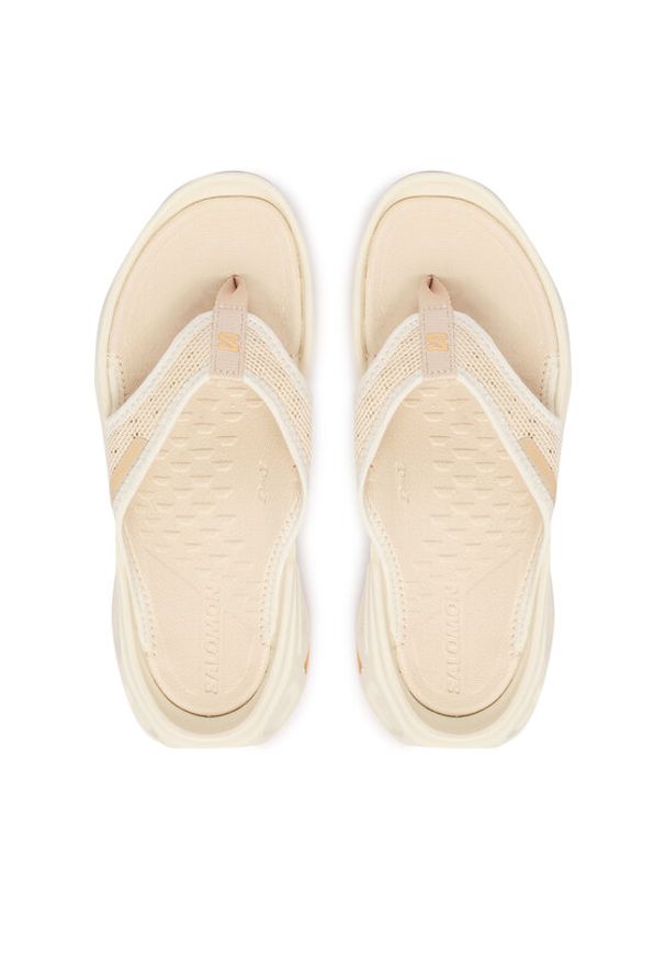 salomon - Salomon Japonki Reelax Break 6.0 L47995300 Écru. Kolor: kremowy. Materiał: materiał