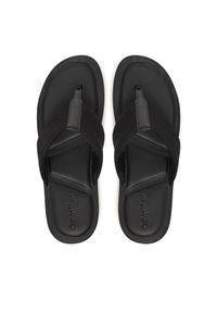 Calvin Klein Japonki Toepost Cv Logo HM0HM01745 Czarny. Kolor: czarny. Materiał: materiał