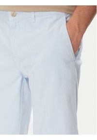 Robe di Kappa Szorty materiałowe Oris 600BTI0 Błękitny Slim Fit. Kolor: niebieski. Materiał: bawełna #4