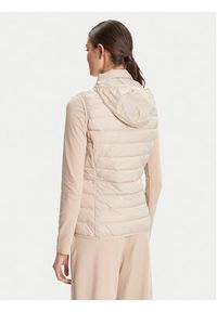 EA7 Emporio Armani Bezrękawnik 7W000472 AF12477 U1046 Beżowy Slim Fit. Kolor: beżowy. Materiał: syntetyk. Długość rękawa: bez rękawów #4