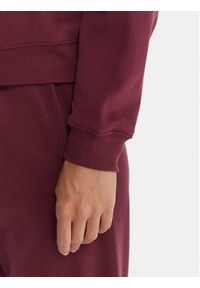 DKNY Sport Bluza DP5T1462 Bordowy Regular Fit. Kolor: czerwony. Materiał: bawełna. Styl: sportowy #4