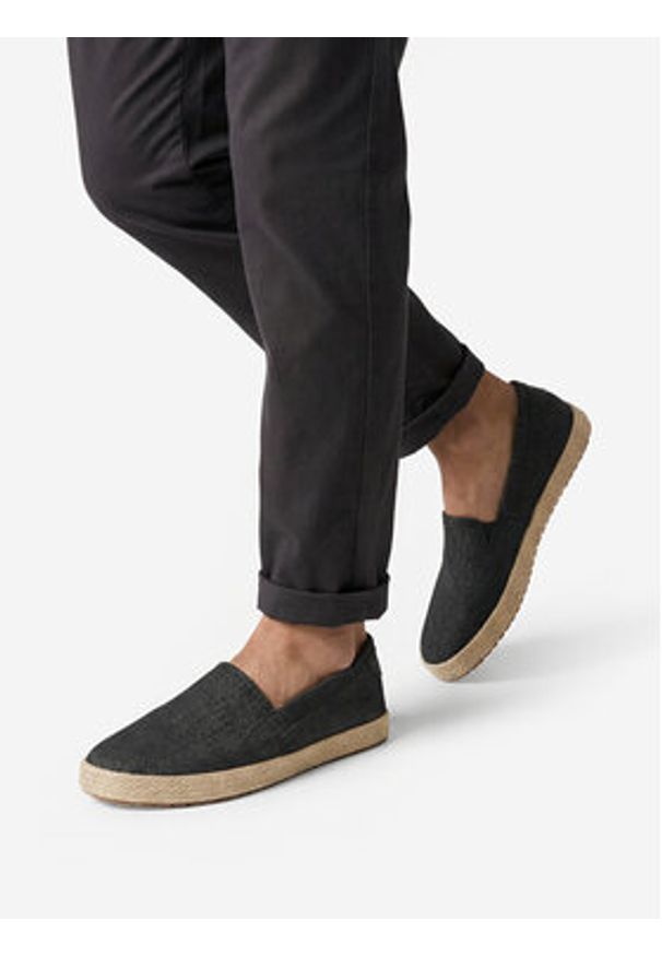 Nautica Espadryle CEO-LEADSMAN-02 Szary. Kolor: szary. Materiał: materiał