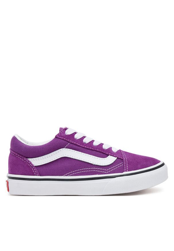 Vans Tenisówki Old Skool VN000CYVE2T1 Fioletowy. Kolor: fioletowy. Materiał: skóra, zamsz